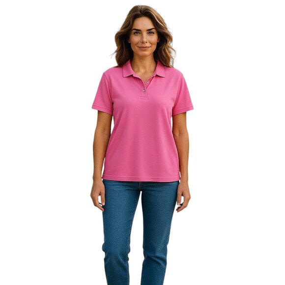 ‼️CORE 365 drifit short sleeve ladies polo in Pink size L - Picture 2 of 9